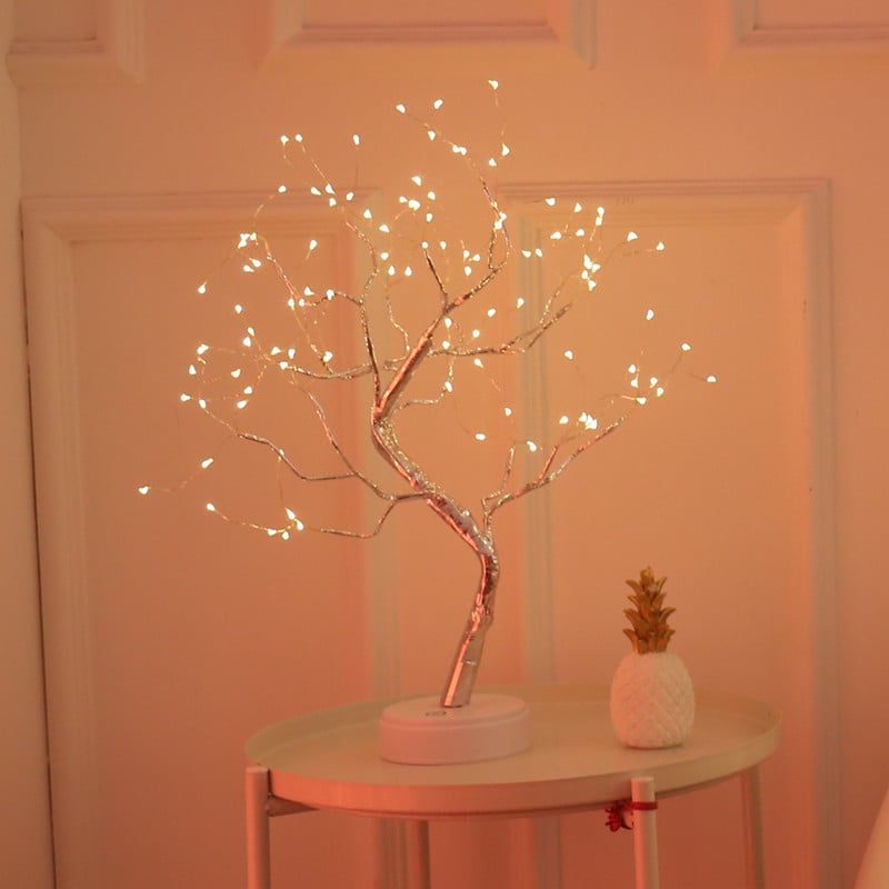Fairy Light Spirit Tree – LED Bonsai Lamp with Adjustable Branches & Soothing Warm Glow for Home Décor