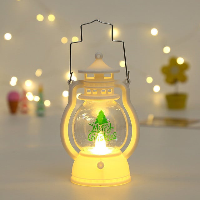 Christmas LED Lantern Hanging Decor β Waterproof Holiday Light Ornament for Home, Tree & Outdoor Display | Battery-Operated