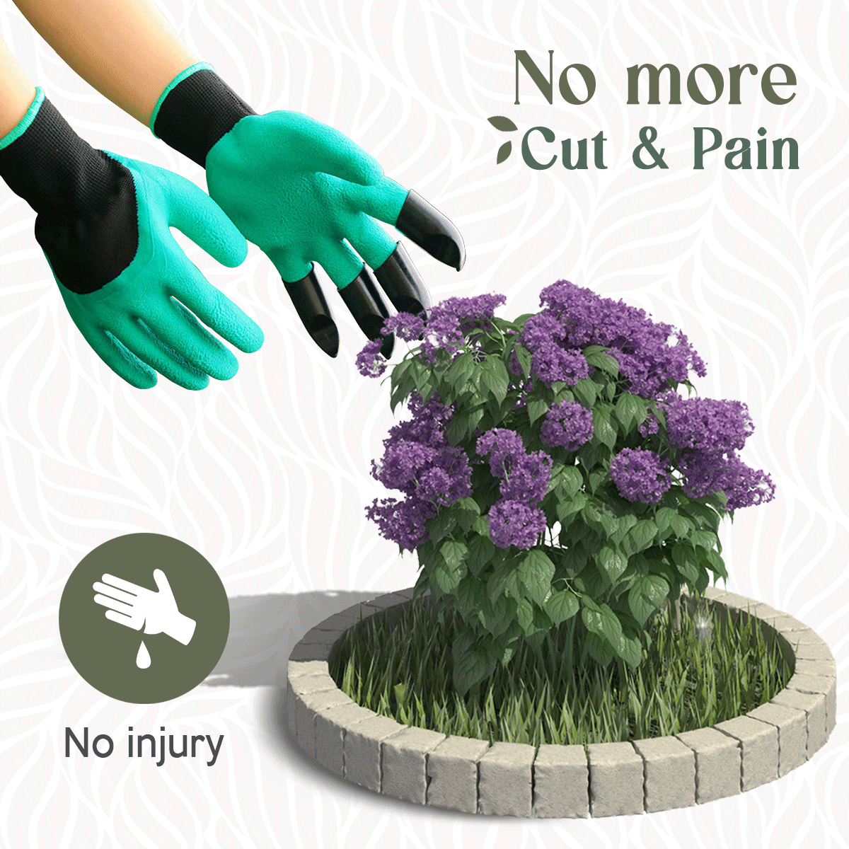 Waterproof Garden Gloves with Claws – Easy Digging & Planting Tool for Gardeners
