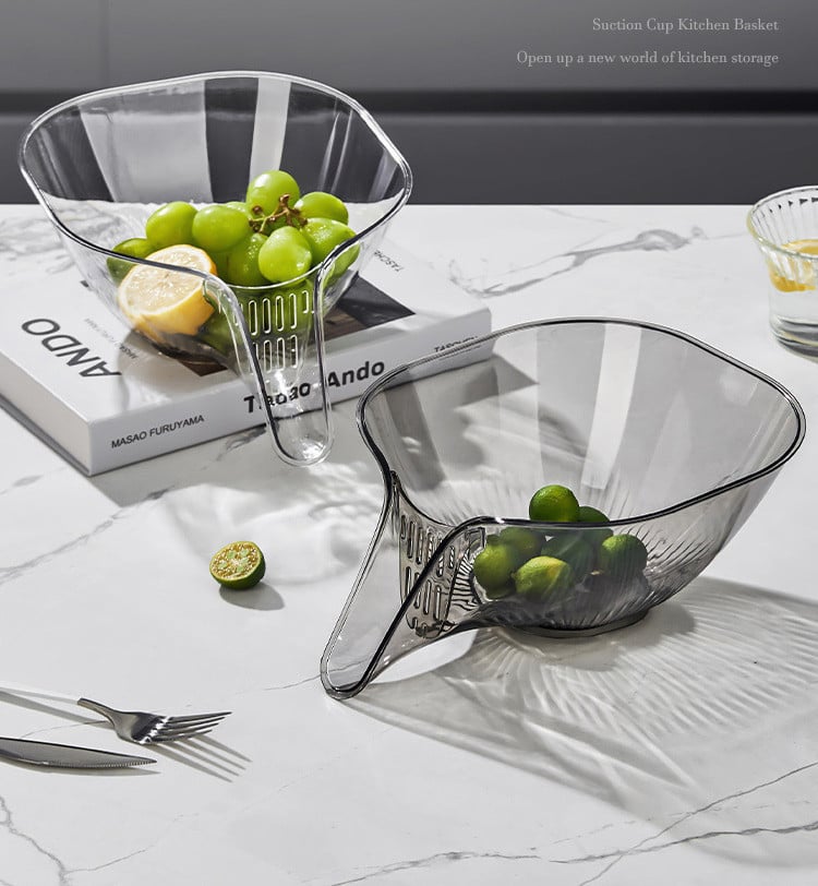 Multi-functional Drain Basket – Adjustable Sink Colander & Fruit Vegetable Washing Strainer