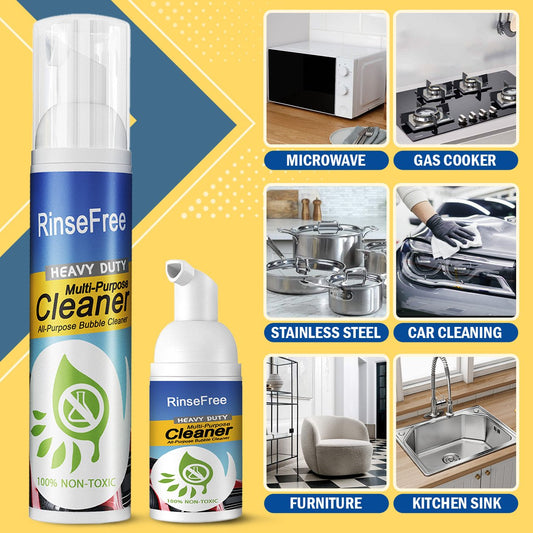 All-Purpose Rinse-Free Cleaning Spray – Multi-Surface Cleaner for Home & Kitchen