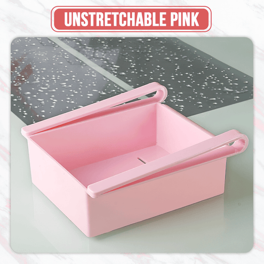 Refrigerator Adjustable Stretchable Organizer Basket – Expandable Kitchen Storage Bin