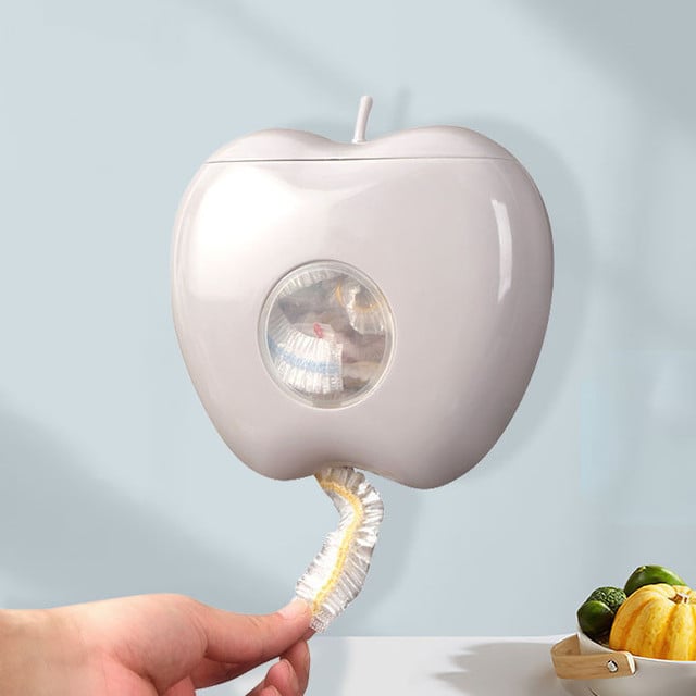 Plastic Wrap Storage Box – Wall Mounted Food Preservation & Dispenser Organizer