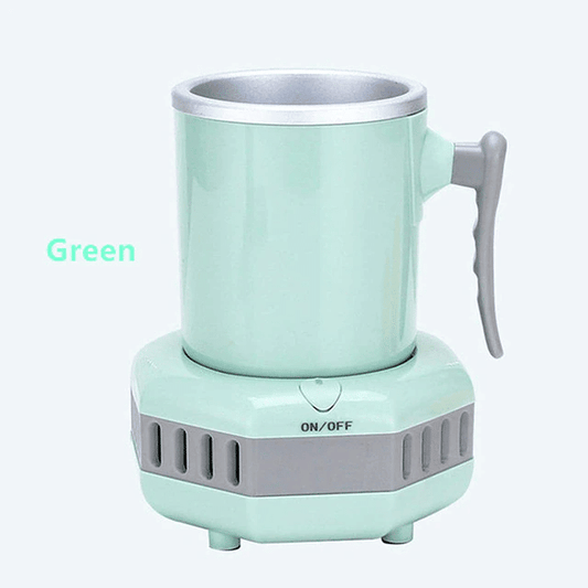 Mini Portable Electric Cup Cooler – Smart Desktop Drink Chiller & Mini Refrigerator for Summer