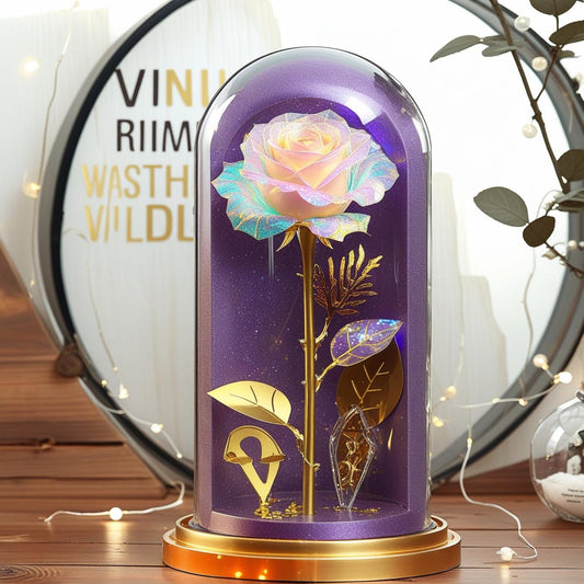 Timeless Galaxy Golden Rose | Gift That Shines Like Your Love
