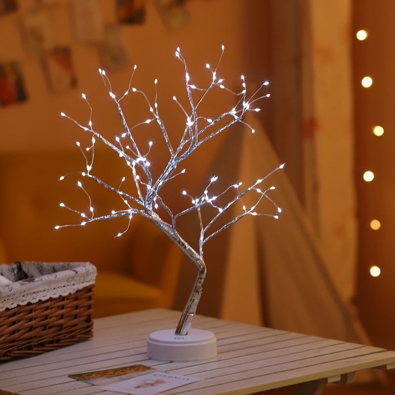 Fairy Light Spirit Tree – LED Bonsai Lamp with Adjustable Branches & Soothing Warm Glow for Home Décor