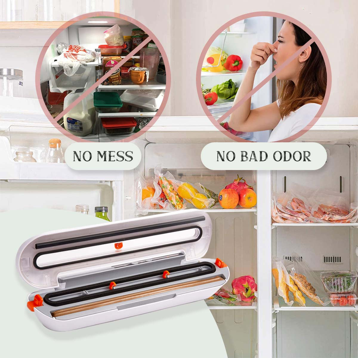 Food Vacuum Sealer Packaging Machine – Automatic Air Sealing System for Food Storage & Freshness