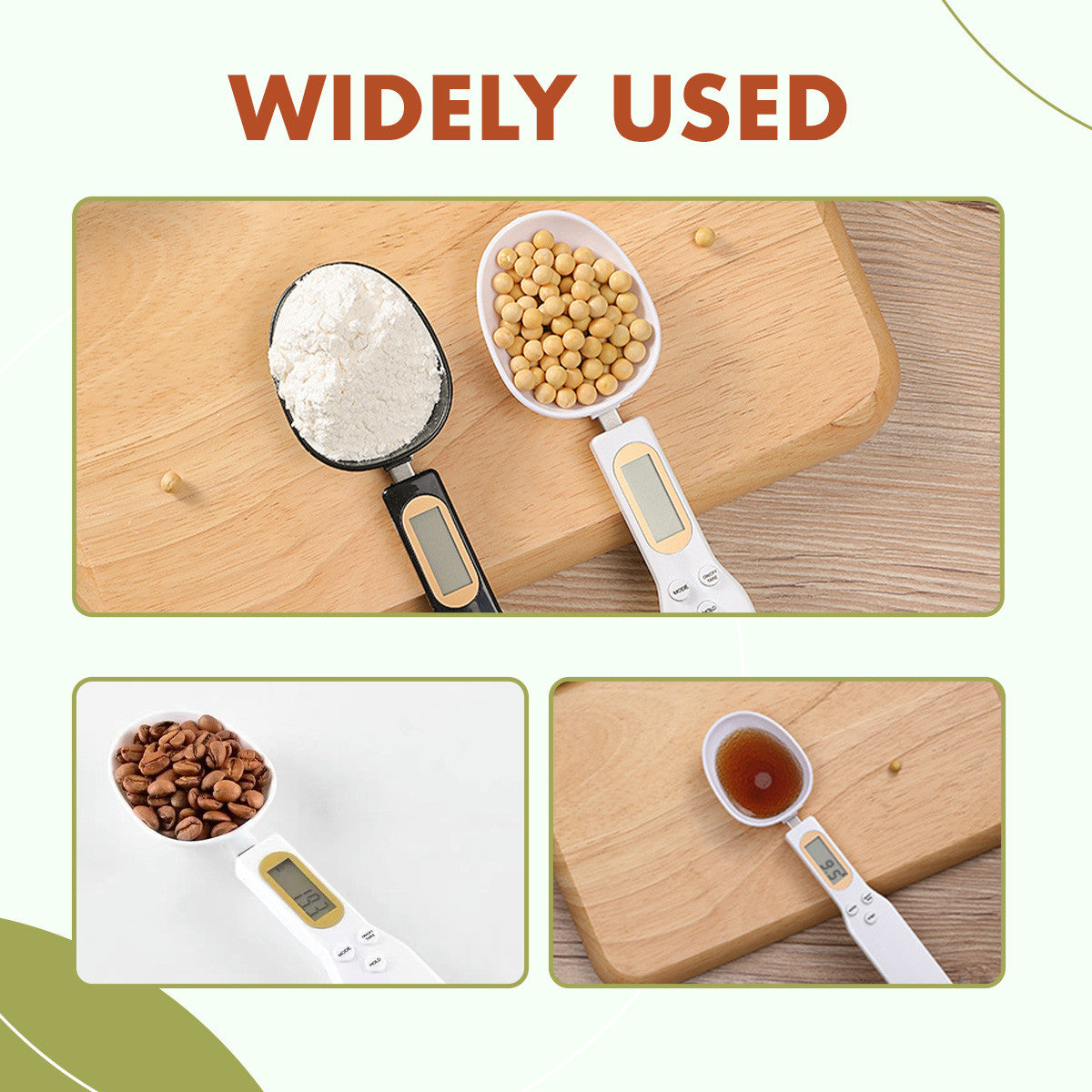 Electronic Kitchen Scale 500g/0.1g – LCD Digital Food Measuring Scale